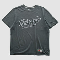 Chicago White Sox Nike 2010s T-shirt - Charcoal - Vintage T-shirts