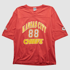 Kansas City Chiefs Sport Attack 90s T-shirt - Red T-shirts