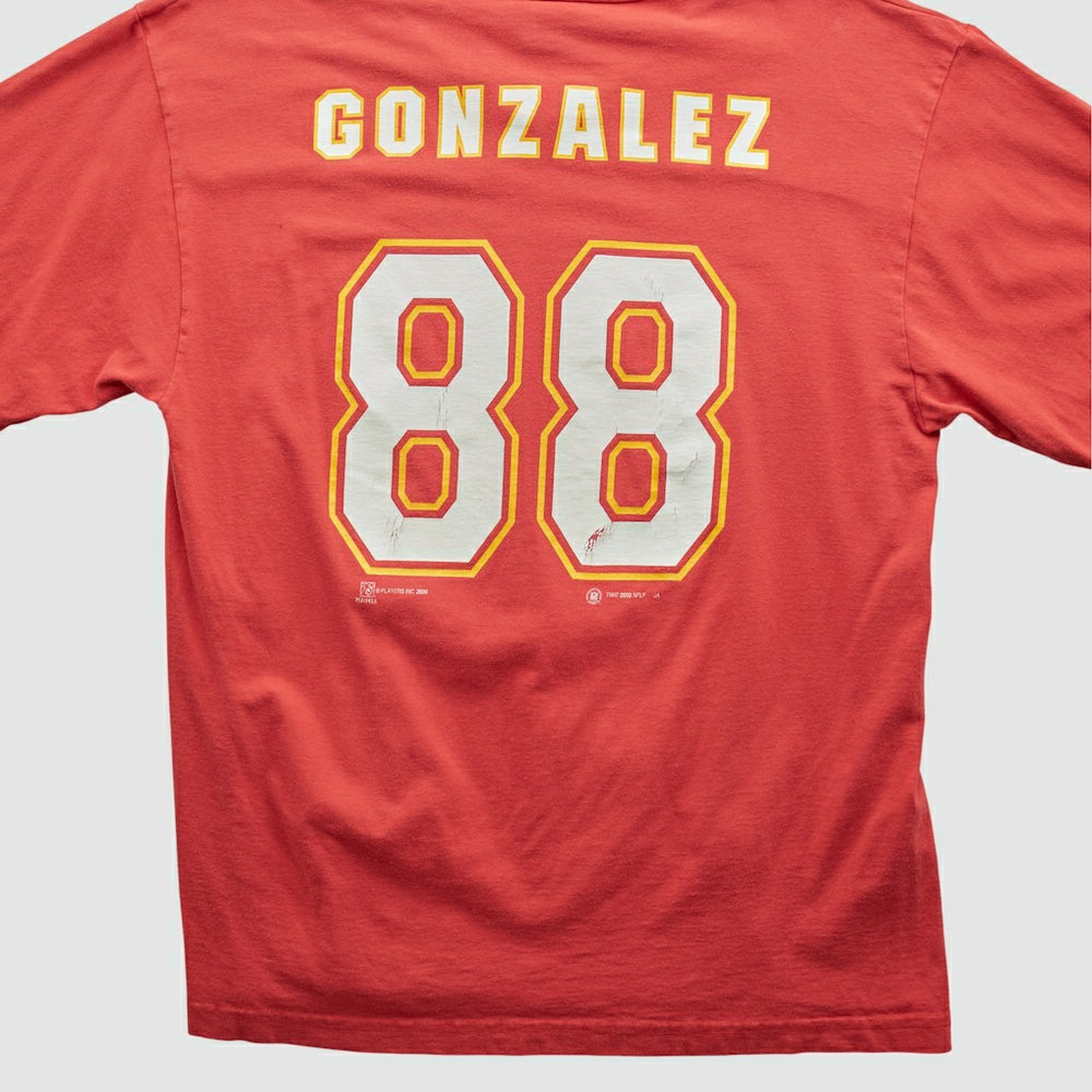 Kansas City Chiefs Sport Attack 90s T-shirt - Red T-shirts