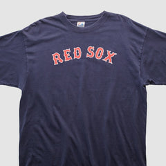 Boston Red Sox Majestic 2000s T-shirt - Navy - 2XVintage T-shirts