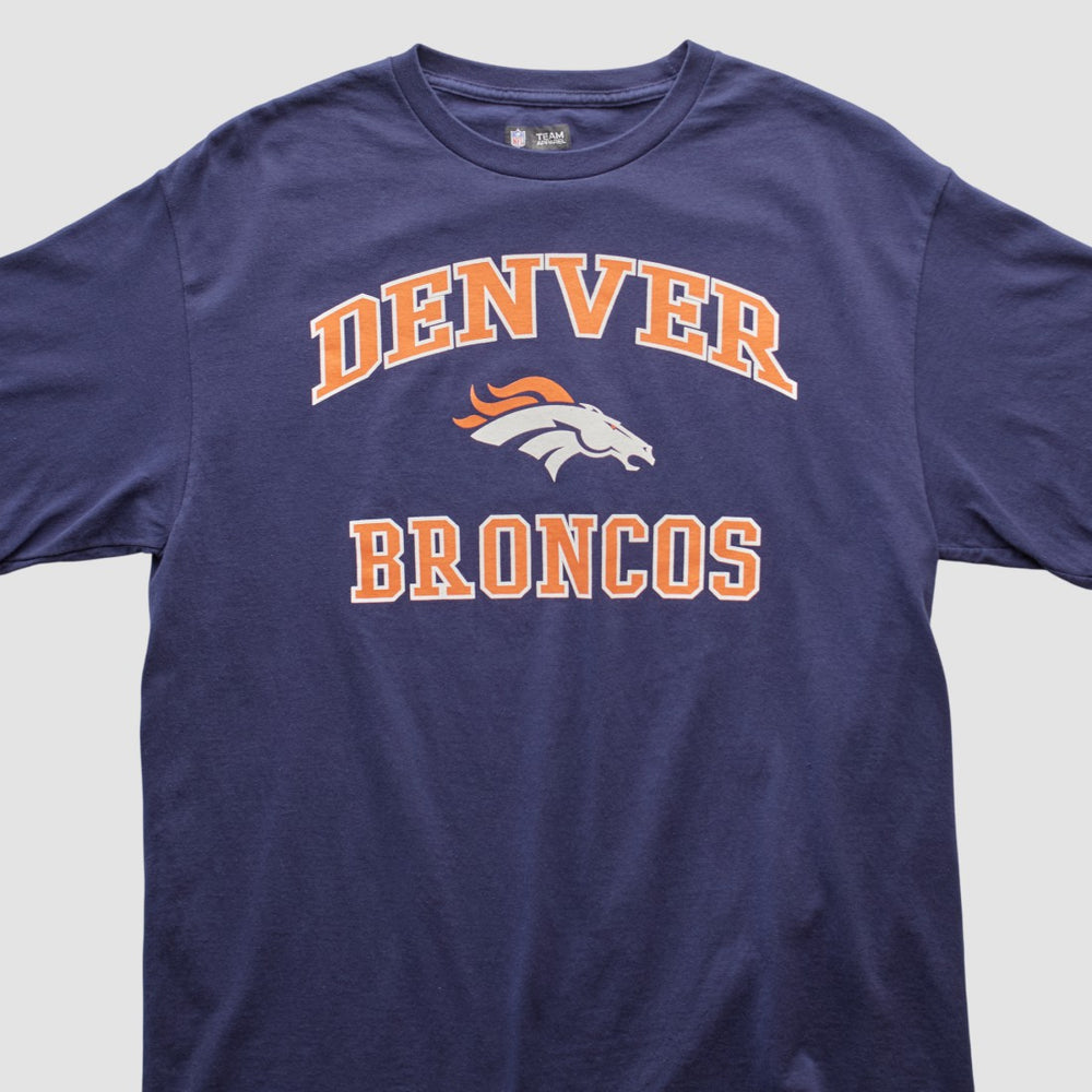Denver Broncos Team Edition Apparel 2000s T-shirt - Navy T-shirts