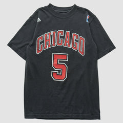 Chicago Bulls 2010s T-shirt Black Vintage - Adidas