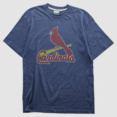 St. Louis Cardinals Genuine merchandise 2010s T-shirt - Navy - Vintage T-shirts