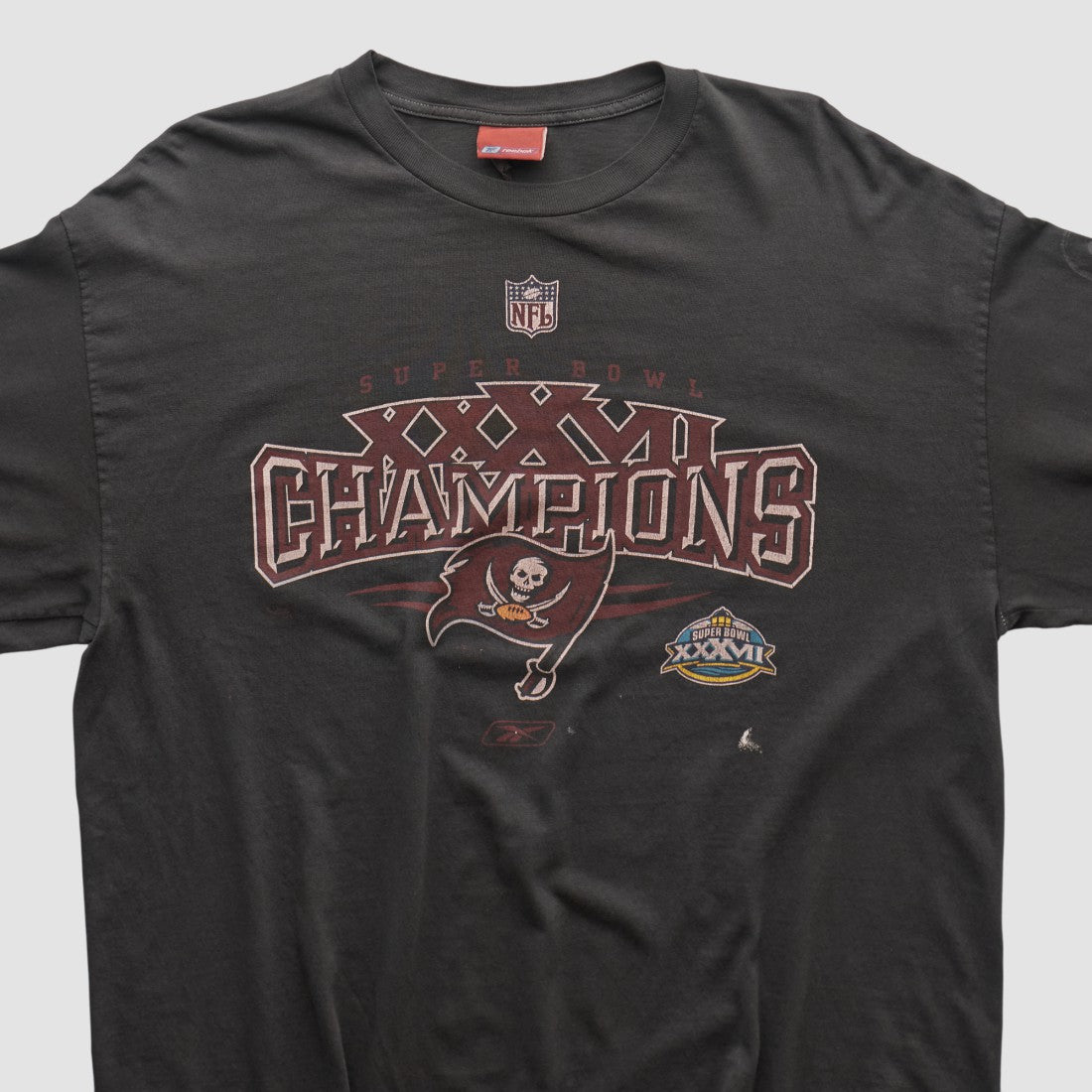 Tampa Bay Buccaneers Reebok 2003 Long Sleeve T-shirt - Black T-shirts