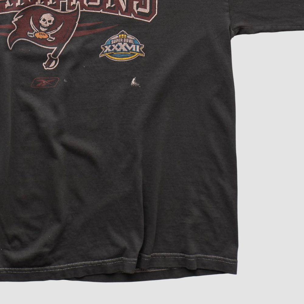 Tampa Bay Buccaneers Reebok 2003 Long Sleeve T-shirt - Black T-shirts