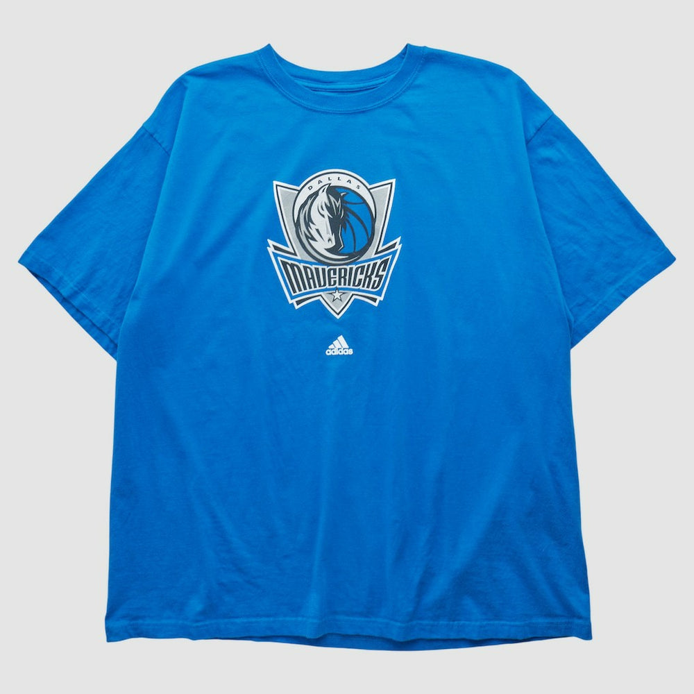 Dallas Mavericks 2010s T-shirt Blue Vintage - Adidas
