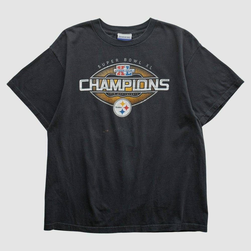 Pittsburgh Steelers Reebok 2006 T-shirt - Black T-shirts