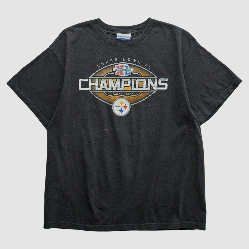 Pittsburgh Steelers Reebok 2006 T-shirt - Black T-shirts