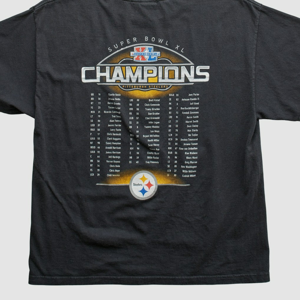 Pittsburgh Steelers Reebok 2006 T-shirt - Black T-shirts