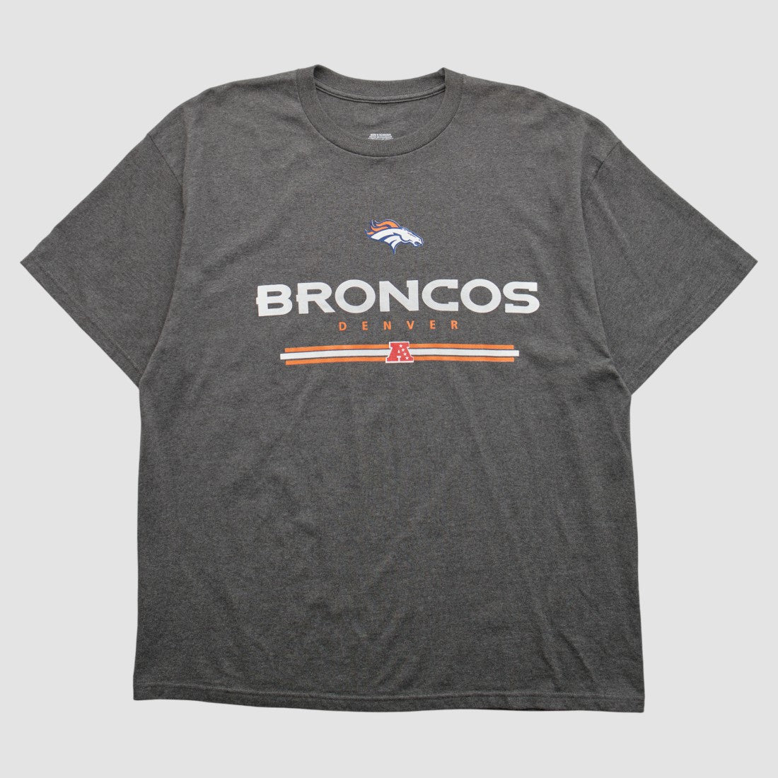 Denver Broncos 2010s T-shirt - Dark Heather Gray T-shirts