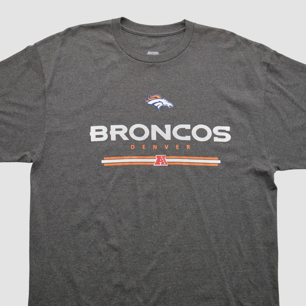 Denver Broncos 2010s T-shirt - Dark Heather Gray T-shirts