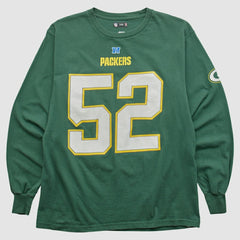 Green Bay Packers NFL 2010s Long Sleeve T-shirt - Green T-shirts