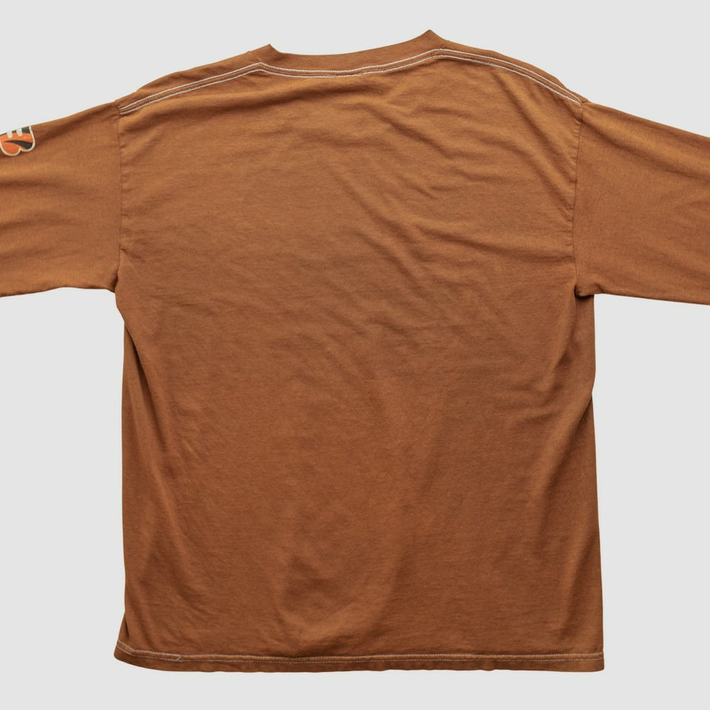 Cincinnati Bengals 2000s Long Sleeve T-shirt - Brown T-shirts