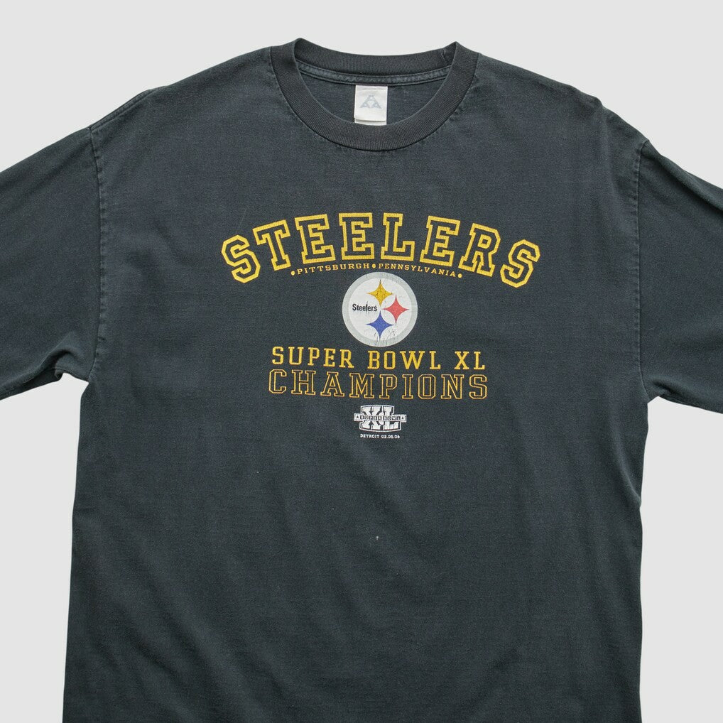 Pittsburgh Steelers Alstyle 2006 Long Sleeve T-shirt - Black T-shirts