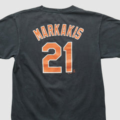 Baltimore Orioles Majestic 2000s T-shirt - Black - XVintage T-shirts