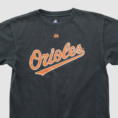 Baltimore Orioles Majestic 2000s T-shirt - Black - XVintage T-shirts