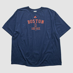Boston Red Sox Adidas 2000s T-shirt - Navy - 3XVintage T-shirts