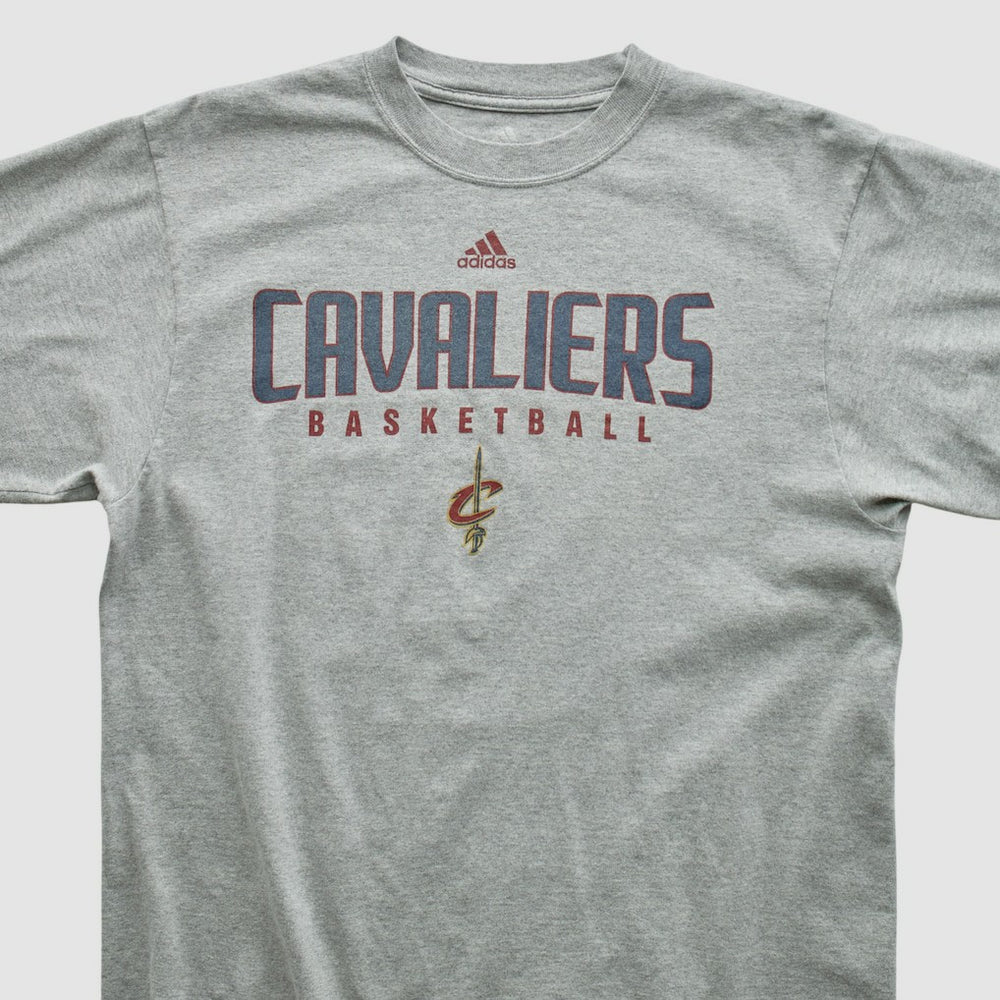 Cleveland Cavaliers 2010s T-shirt Heather Gray Vintage - Adidas