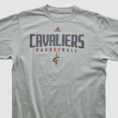 Cleveland Cavaliers 2010s T-shirt Heather Gray Vintage - Adidas