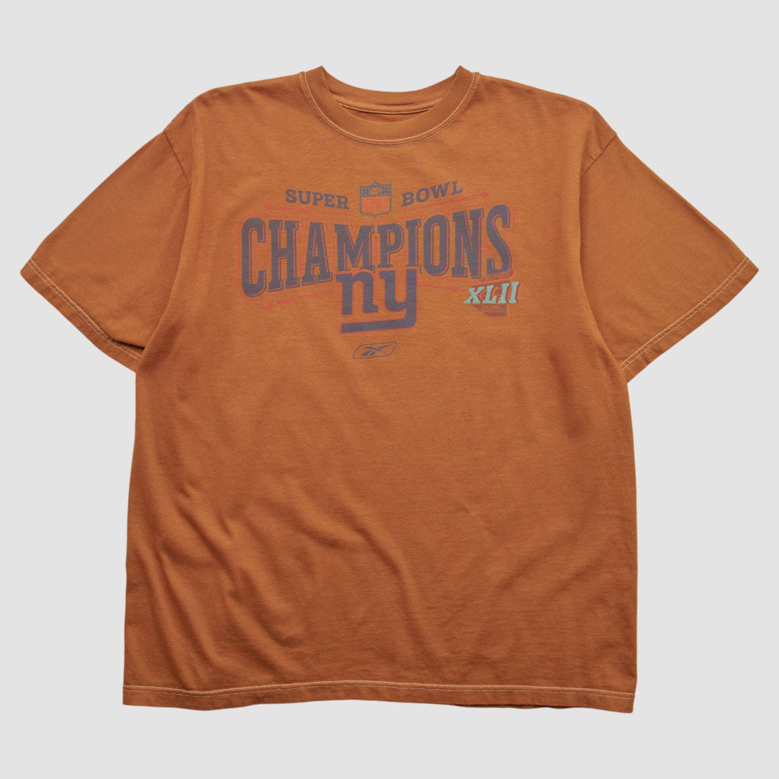 New York Giants Reebok 2007 T-shirt - Orange T-shirts