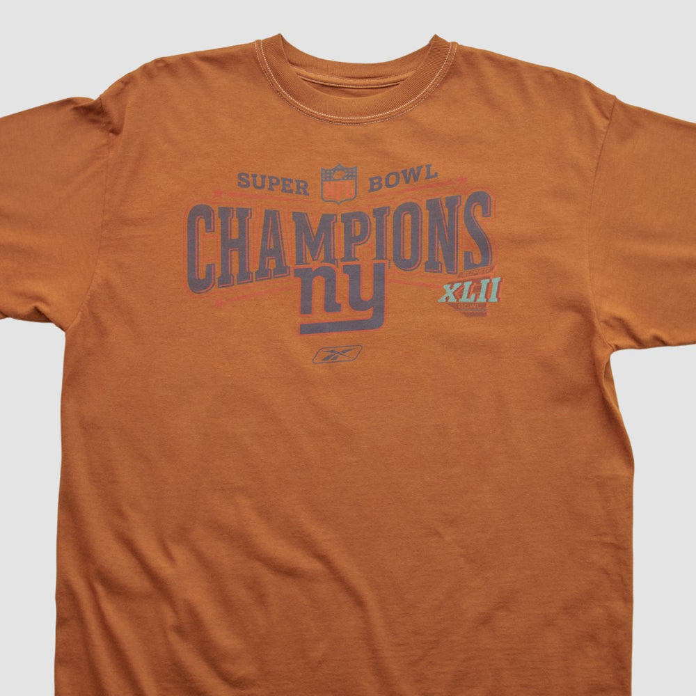 New York Giants Reebok 2007 T-shirt - Orange T-shirts