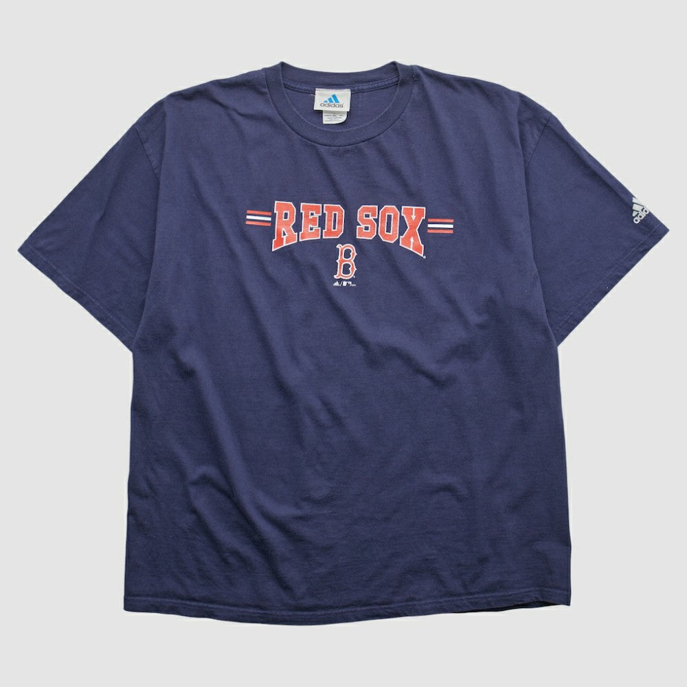 Boston Red Sox Adidas 2004 T-shirt - Navy - Vintage T-shirts