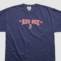 Boston Red Sox Adidas 2004 T-shirt - Navy - Vintage T-shirts