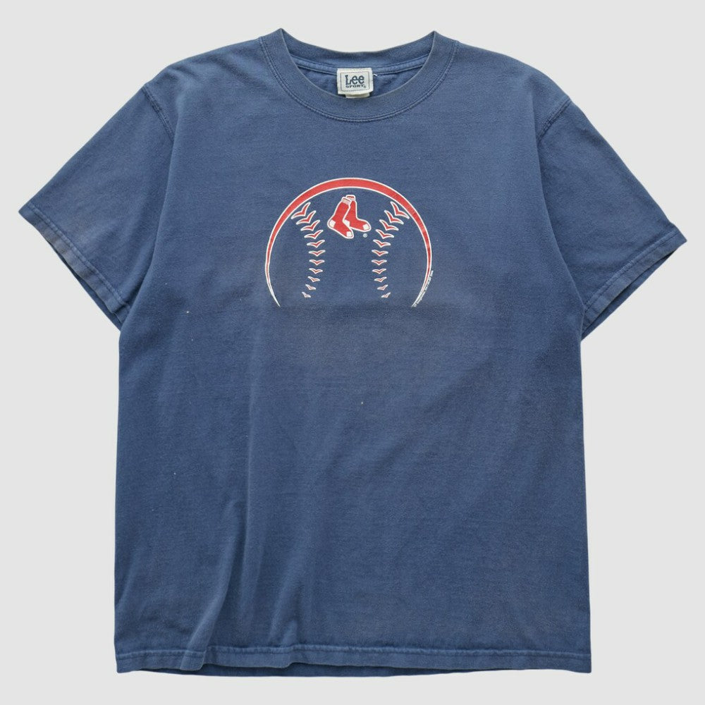 Boston Red Sox Lee Apparel 2000s T-shirt - Navy - Vintage T-shirts
