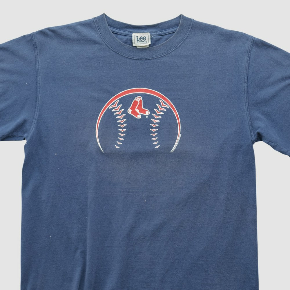 Boston Red Sox Lee Apparel 2000s T-shirt - Navy - Vintage T-shirts