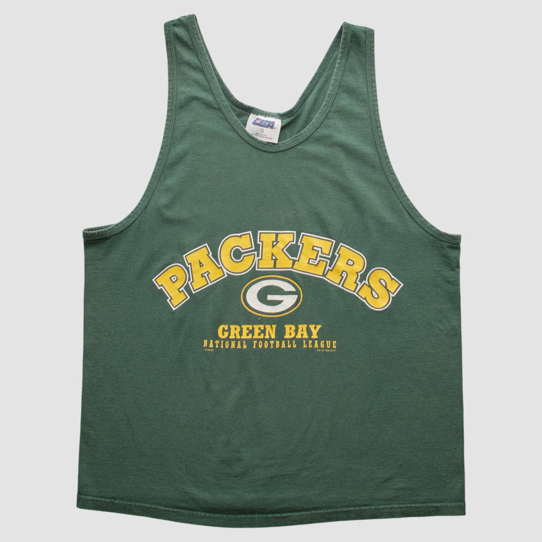 Green Bay Packers CSA 90s Tank - Green Tanks