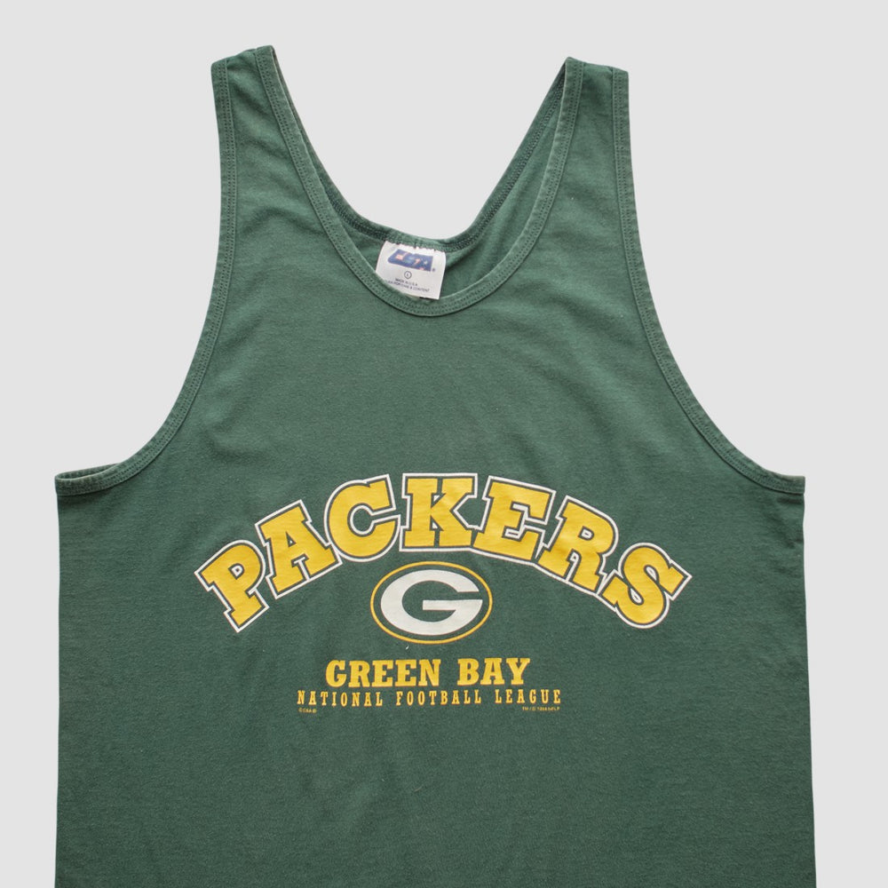 Green Bay Packers CSA 90s Tank - Green Tanks
