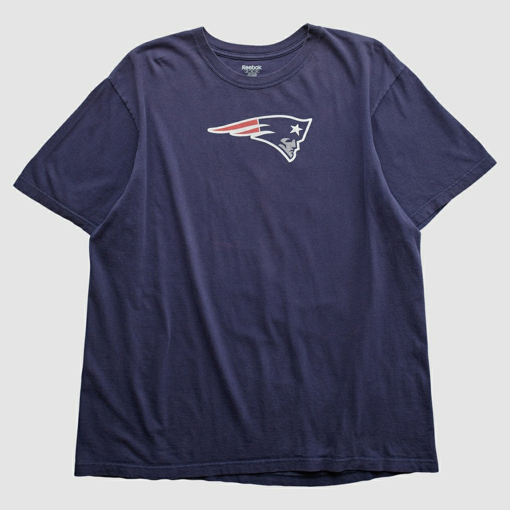 New England Patriots Reebok 2000s T-shirt - Navy T-shirts