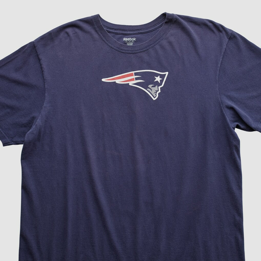 New England Patriots Reebok 2000s T-shirt - Navy T-shirts
