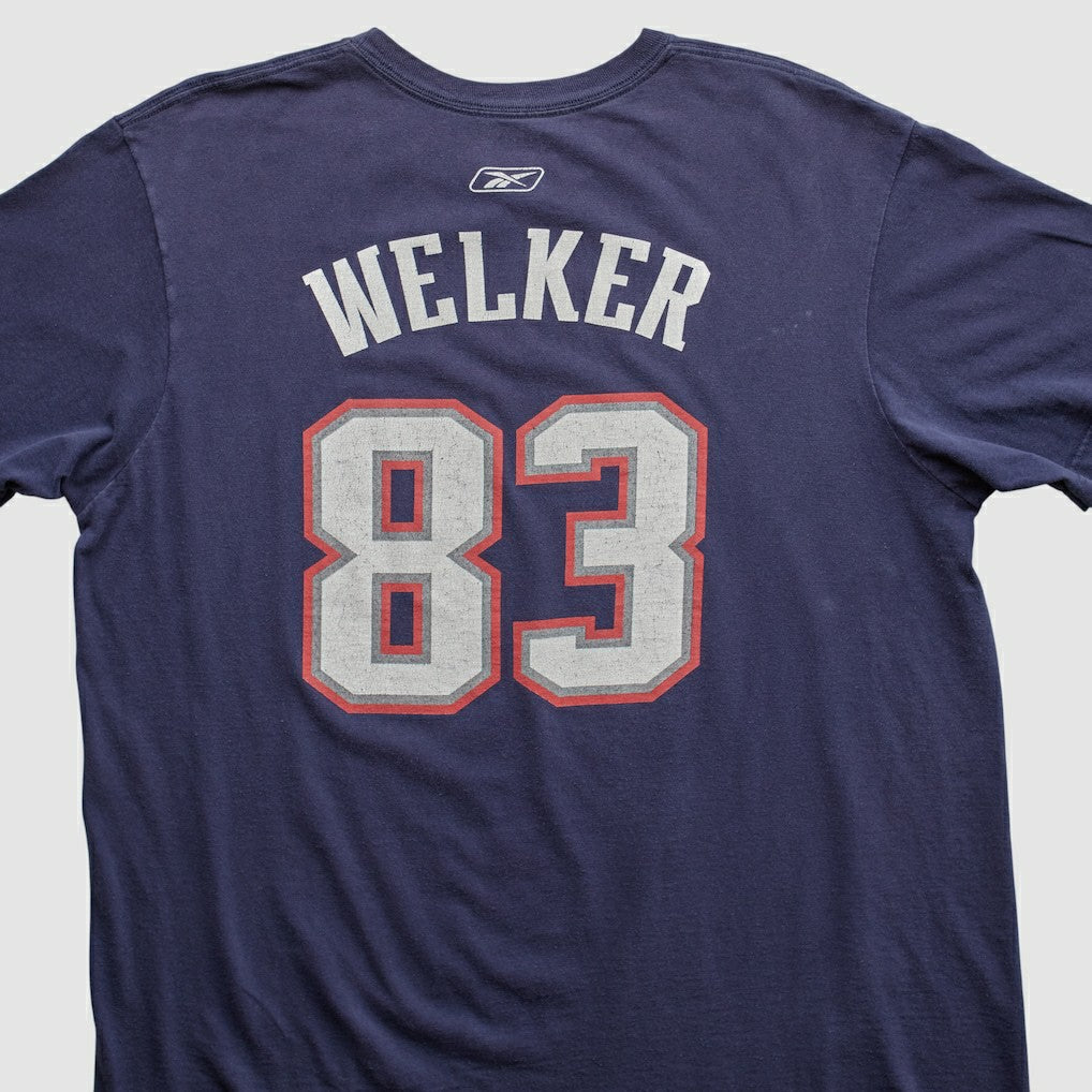 New England Patriots Reebok 2000s T-shirt - Navy T-shirts