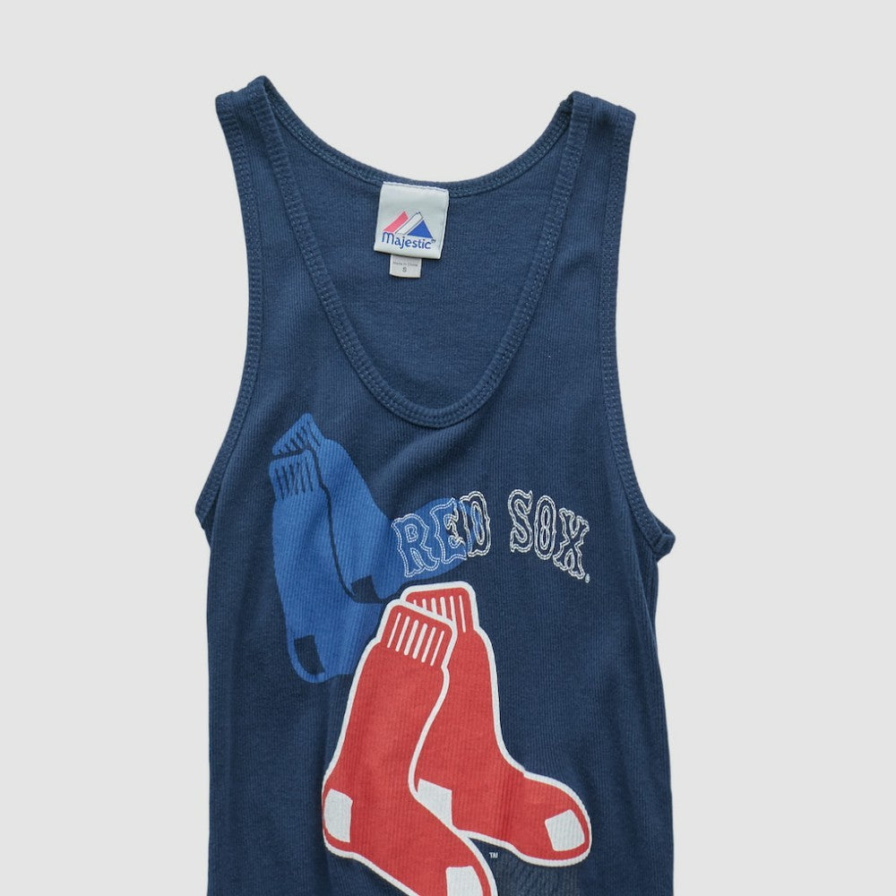 Boston Red Sox Majestic 2010s Tank - Navy - XVintage Tanks