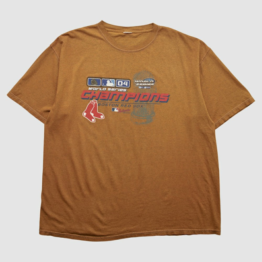Boston Red Sox 2004 T-shirt - Brown - 2XVintage T-shirts