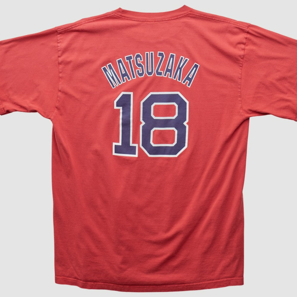 Boston Red Sox Majestic 2000s T-shirt - Red - Vintage T-shirts