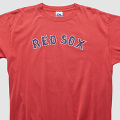 Boston Red Sox Majestic 2000s T-shirt - Red - Vintage T-shirts