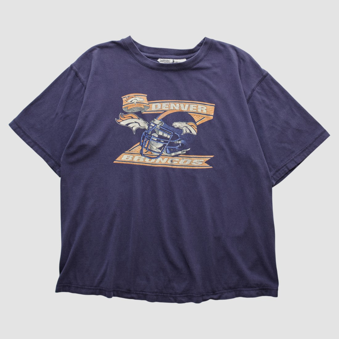Denver Broncos Pro Edge 2000s T-shirt - Navy T-shirts