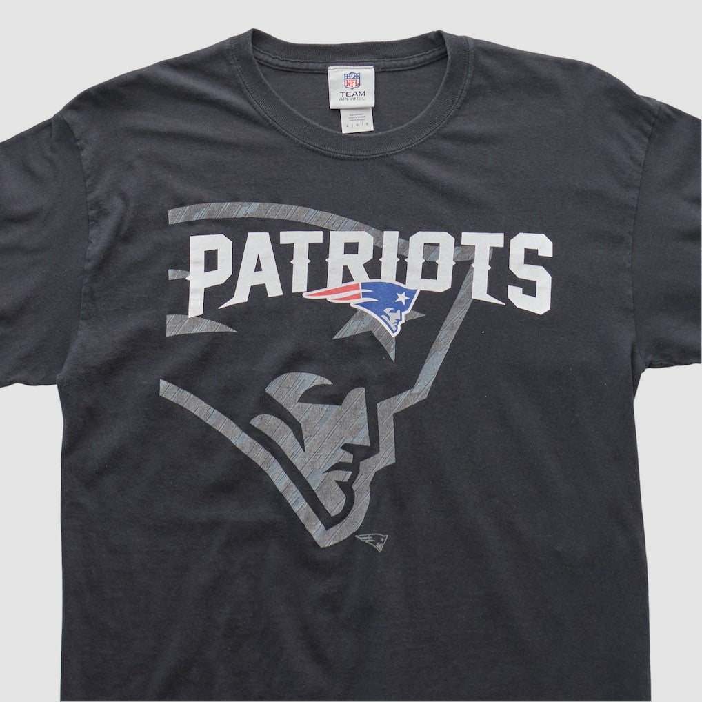 New England Patriots NFL 2010s Long Sleeve T-shirt - Black T-shirts