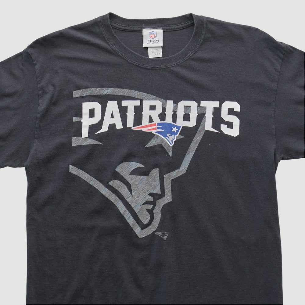 New England Patriots NFL 2010s Long Sleeve T-shirt - Black T-shirts