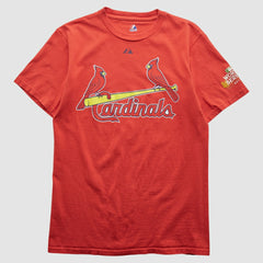 St. Louis Cardinals Majestic 2011 T-shirt - Red - Vintage T-shirts