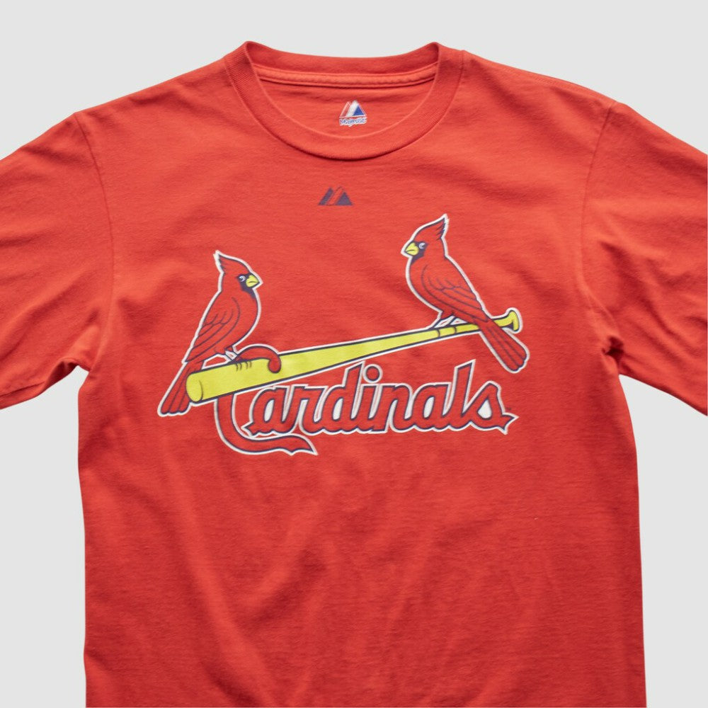 St. Louis Cardinals Majestic 2011 T-shirt - Red - Vintage T-shirts