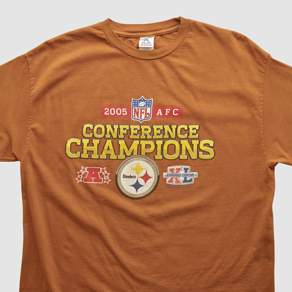 Pittsburgh Steelers AAA 2005 T-shirt - Brown T-shirts