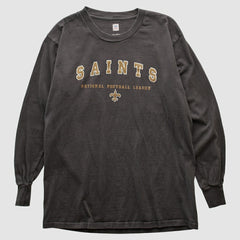 New Orleans Saints NFL 2000s Long Sleeve T-shirt - Charcoal T-shirts