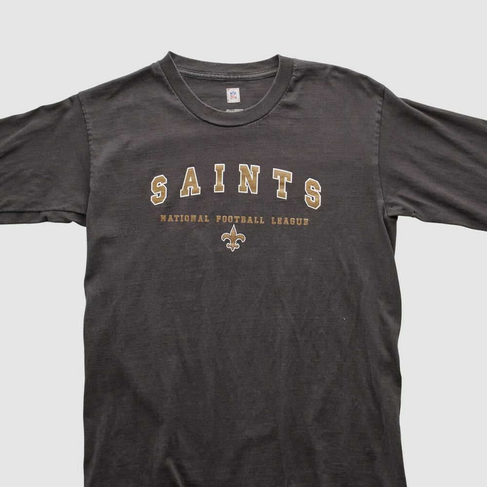 New Orleans Saints NFL 2000s Long Sleeve T-shirt - Charcoal T-shirts