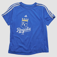 Kansas City Royals Adidas 2000s T-shirt - Blue - XVintage T-shirts