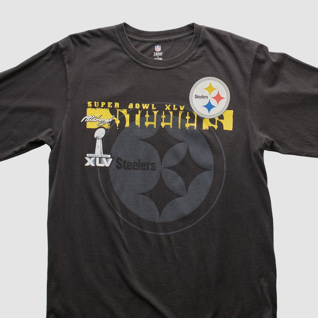 Pittsburgh Steelers NFL 2011 Long Sleeve T-shirt - Black T-shirts