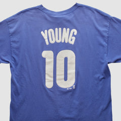 Philadelphia Phillies Majestic 2010s T-shirt - Blue - Vintage T-shirts