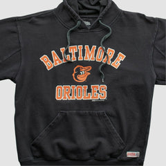 Baltimore Orioles Stitches 2015 Hooded Pullover Sweatshirt - Black - XVintage Pullover